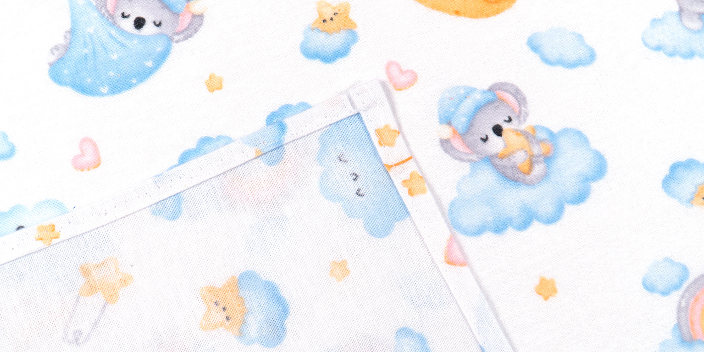 Pielucha flanelowa chmurki